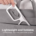thumbnail image 3 of Portable Laptop Stand for Desk,Aluminum Computer Stand,Foldable Lightweight Desktop Mount Compatible for Laptop Mac MacBook Pro Air Ipad (Silver), 3 of 8