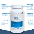 thumbnail image 6 of BY CARIOLA 5-HTP Natural Mood & Sleep Support Supplement Capsules - Mood Support - Sleep Support - Serotonin Booster - Calming Effect - Natural Formula Griffonia Simplicifolia - 60 Caps, 6 of 8