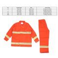 thumbnail image 3 of Flame Retardant Safety Suit, Reflective Flame Retardant Coverall, ABS and Nylon, Lightweight, Breathable, Double Stitched, Industrial Use Environment -20 + 200, 3 of 7