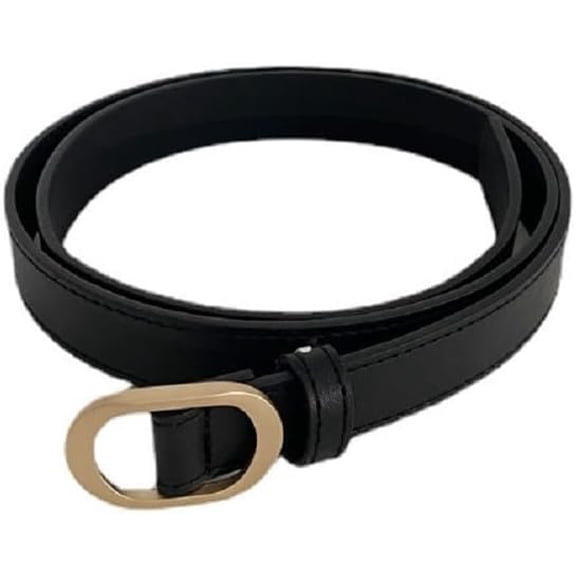 LinYooLi Women Leather Belts Faxu Leather Womens Belts with Pin Buckle