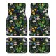 thumbnail image 1 of Fotbe Chamomile Juego de 4 Tapetes para Auto con Estampado – Alfombrillas de Goma Reforzada, Diseño Antideslizante, Protección para Todo el Año – Vehículos, Autos, Camionetas y SUVs, 1 of 7