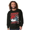 thumbnail image 3 of The Smurfs Cool Kanji Big Poppa Men's Crewneck Sweatshirt Brisco Brands X, 3 of 6