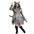 thumbnail image 4 of Costume Women's Wolf Plus Size, 4 of 5
