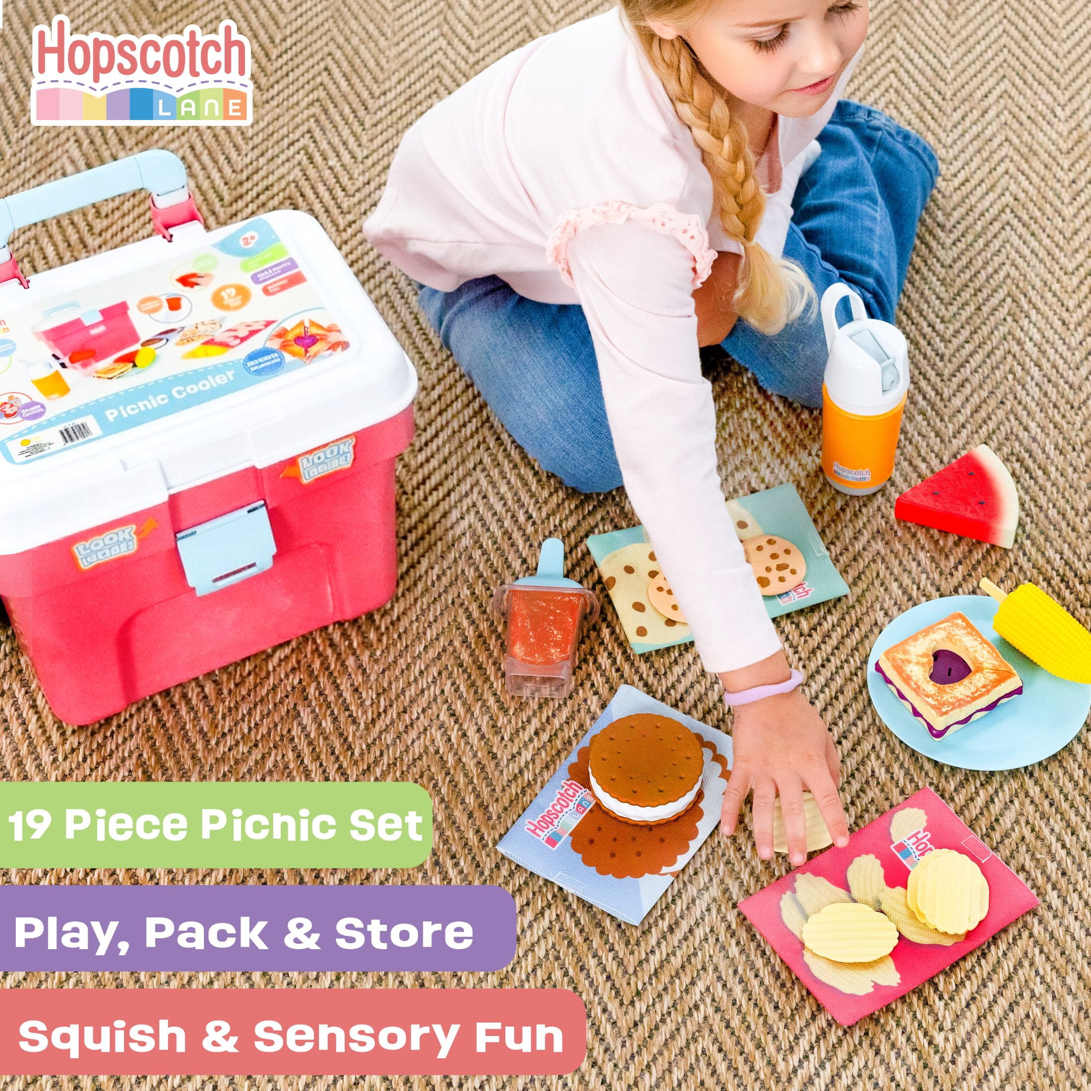 Hopscotch Lane Cooler, Doll Playsets for Children Ages 3 and up