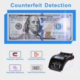 thumbnail image 4 of Mini contador de dinero portátil Detector de billetes falsos Detección automática de dinero, 4 of 8