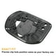 thumbnail image 5 of Reemplazo de vidrio del espejo retrovisor derecho 1 pieza, vidrio blanco no calefaccionado con respaldo, compatible con Honda Civic 06-11, 5 of 6