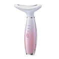 thumbnail image 1 of 1 Face Anti Wrinkle Device, Beauty Devices Face Lift Massager, Anti Aging Skin Care Device, Face Toning Firming Neck Lifting, Pore Reduction, Rechargeable Pink and White, 1 of 5