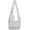 White, variant on Kukuzhu Clear Crossbody Messenger Shoulder Bag Stadium Approved Clear Crossbody Bag for Concert or Sports Events