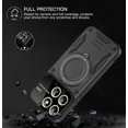 thumbnail image 5 of Case for Xiaomi 14 with Magnetic Ring Kickstand, Large Viewport Design, Full Camera Lens Protector, Military Shockproof Cover Case, 5 of 5