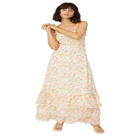 Principles Womens Occasion Floral Ruffles Maxi Dress | Walmart Canada