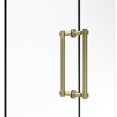 thumbnail image 7 of Contemporary 12 Inch Back to Back Shower Door Pull with Dotted Accent, 7 of 7