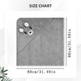 thumbnail image 3 of teen Towel with Hood, Soft And Absorbent, Square Design 31.5 X 31.5 Inches for Newborns Infants, High Water Absorption, Cute Animal Patterns, Perfect for Bath Time, Swimming, Gifts, 1 Bath Towel, 3 of 4