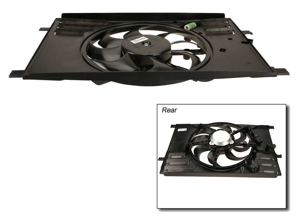 Genuine OEM Replacement for 20152018 Jeep Renegade Engine Cooling Fan Assembly for Jeep