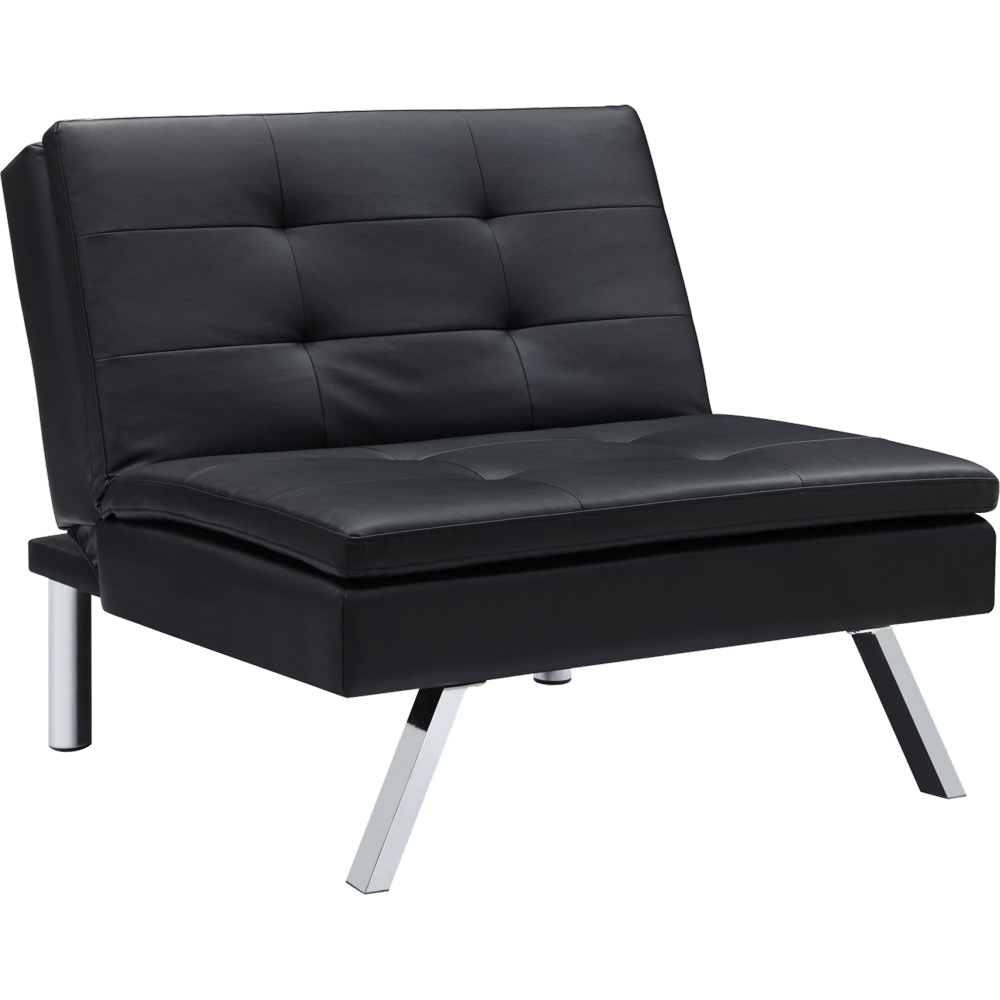 Chelsea Convertible Chair, Black