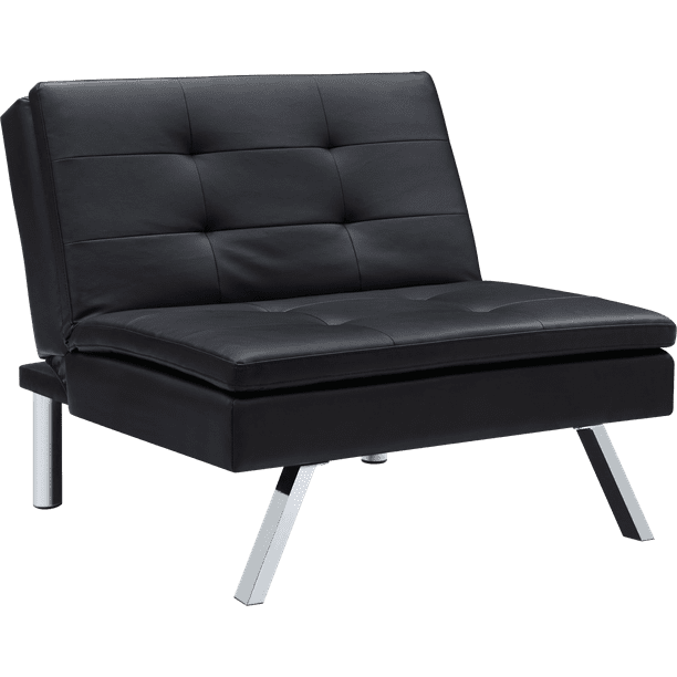 Chelsea Convertible Chair, Black