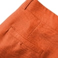 thumbnail image 6 of hoksml Women's Sleeveless Linen Style 2 Piece Sets, Summer Beach Outfits, V-Neck Top and Button Waist Wide Leg Pants, 6 of 9