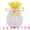 Yellow, variant on Unique Bargains Modern Ceramic Flower Vase for Centerpiece Pink 4.3"L x 4.3"W x 7.9"H