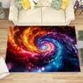 thumbnail image 1 of 3x5 Rug, Galaxy Door Mat Washable Non Slip Soft for Entryway, Colorful Nebula Rug, Universe Outer Space Carpet, Galaxy Home Decor & Gifts, 1 of 7