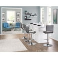thumbnail image 4 of LumiSource Glass Zenn Glass End Table, 4 of 13