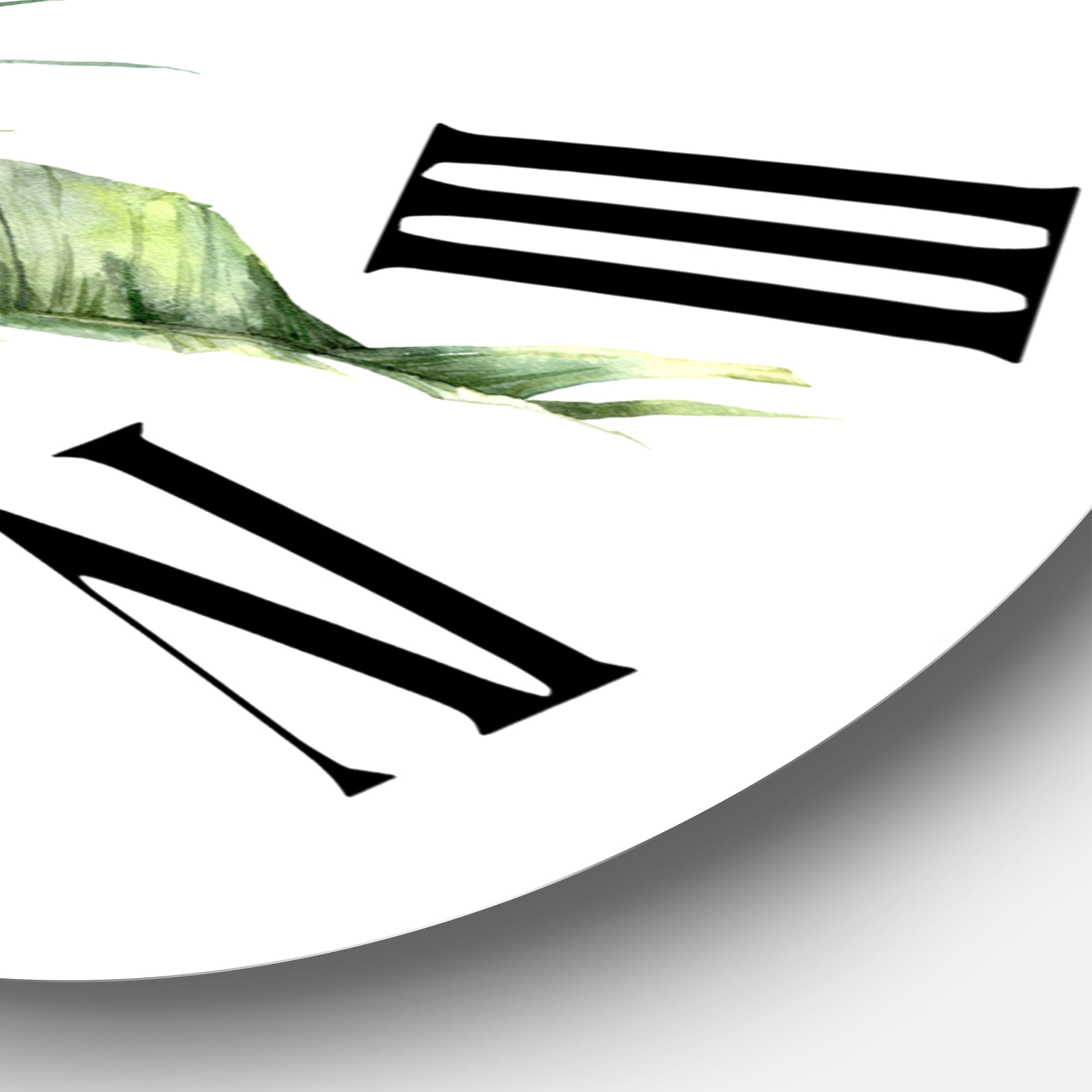 Designart 1 in Quartz Traditional Wall Clock