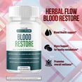 thumbnail image 5 of Herbal Flow Blood Restore Advanced Formula Blood Support for Health and Wellness 120 Capsules, 5 of 8