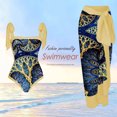 thumbnail image 1 of Traje De Baño Damas 2 piezas de traje de baño de playa para mujer con cordones y vestido para deportes acuáticos (M amarillo) Likrtyny Para Estrenar, 1 of 3