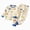 H154-Beige, variant on Toddler Baby Girl Outfits Set Long Sleeve Crewneck Sweatshirt + Joggers 2 Piece Clothes Fall Winter Cute(Beige,18-24 M)