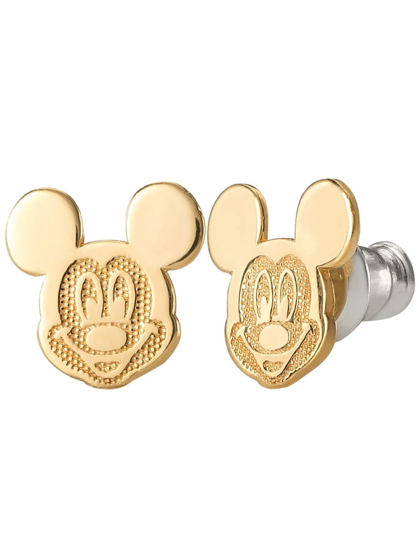 Disney - Girl's/Tween Mickey Mouse 10kt Gold Stud Earrings