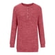 thumbnail image 4 of Tops de manga larga con cuello redondo y bolsillos de blusa con botones sólidos a la moda para mujer Fridja  bvmnju2054, 4 of 7