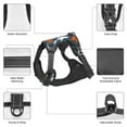 thumbnail image 6 of Haiem Halloween Pattern No-Pull Dog Harness Reflective Front Clip Vest with Handle,Step-in Air Dog Harness,Adjustable 2 Metal Rings 4 Buckles-Small, 6 of 6