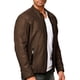 thumbnail image 4 of Chamarra Para Hombre Shendy Vendi Chaqueta Vinipiel Tipo Biker Chocolate Chica, 4 of 5