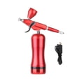 thumbnail image 1 of Cordless Airbrush Compressor Kit High PSI Dual Action Spray For Art Model Body Paint Artist Makeup Nail Tattoos Cake Tools ,Unique Blowing, 1 of 6