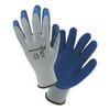 Anchor Products Latex Coated Gloves, Small, Blue/Gray - 1 Dozen (101-6030-S)
