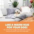 thumbnail image 2 of DGS Pet Products Chill Kuzzi FIR Blanket Large Grey 40" x 50" x 0.5", 2 of 7