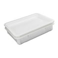 thumbnail image 2 of Caja de prueba de de pizza Rectángulo Antiadherente Robusto Recipiente de fácil de limpiar Apilable Ligero para el hogar Hornear pan francés Macarena Cajas de prueba, 2 of 8