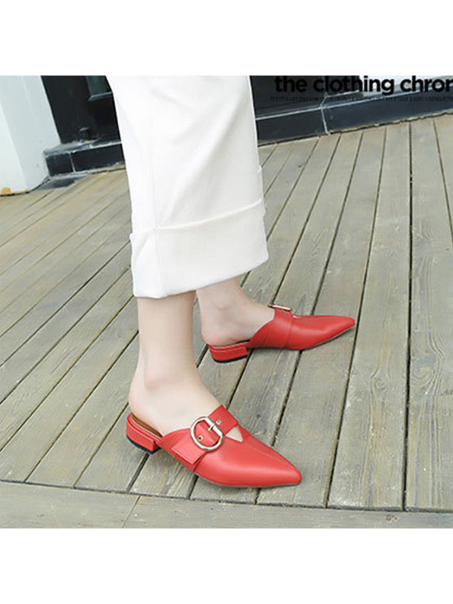 Details about   New Women Rivet Shoes Pointy Flat Shoes Leather Shoes Heel Boat Shoes Shoes