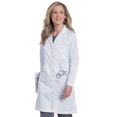 thumbnail image 1 of Landau Women's Professional 38" 3 Pocket Stretch White Lab, 1 of 6