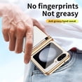 thumbnail image 5 of Allytech for Samsung Galaxy Z Flip5 Case,Z Flip 5 Cover, With Stylus Pen Hinge Protection Shockproof Anti-Scratch Phone Case for Samsung Galaxy Z Flip5 - White, 5 of 6