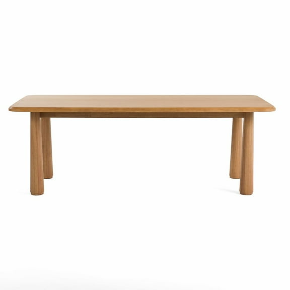 Modrest Rhea - Modern 87" Natural Acacia Rectangular Dining Table