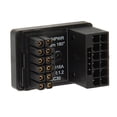 thumbnail image 2 of 16P to 16P GPU PCIe Connector, 180 Degrees Angled Graphics Card Power Adapter, Aluminium Alloy Housing, Exquisite Design, Plug and Play with 600W Power, for Desktop Computer, 2 of 7