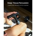 thumbnail image 3 of RENPHO Mini Massage Gun with Heat and Cold, Gifts for Women Mom Men Dad, Handheld Deep Tissue Back Massager Ergonomic Design 5 Speeds for Muscle Therapy, 3 of 10