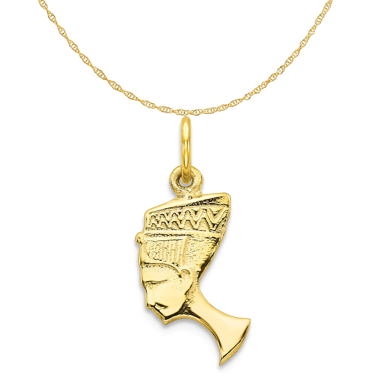 Real gold shop nefertiti necklace