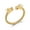 Gold, variant on Stainless Steel Chinese Dragon Head Bangle Memorial Funeral Urns Bracelets for Cremation Ashes Holder