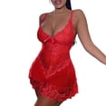 thumbnail image 1 of Gibobby Lenceria mujer sexy Día de San Valentín Lenceria Extreme Sexy Dessous New Luxury Sexs Color negro Mujeres Sexy Liguero Lencería Sex Bra And Panty Sets(Rojo, G), 1 of 5