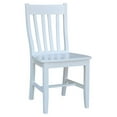 thumbnail image 3 of Kingfisher Lane 18" Farmhouse Wood Dining Chair in White (Set of 2), 3 of 11