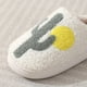 thumbnail image 2 of Pantufla Zapatillas de casa unisex para adultos, suela gruesa, cactus, zapatos de algodón para el hogar, para clima frío Likrtyny Tenis De Mujer Tenis De Hombre, 2 of 9