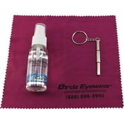 Birdz Lens Cleaner Kit with Lens Cleaner Microfiber Cloth and Screwdriver