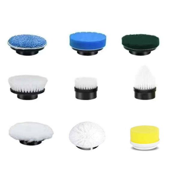 Replaceable Brush Heads Set, Brush Heads for Electric Spin Scrubber, Cordless Spin Scrubber Brush - Style 1