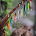 thumbnail image 3 of CSChome Bionic Bait Fishing Bait Bright Color Realistic Looking 3D Simulation Eyes Treble Hook Design Saltwater Freshwater Lure, 3 of 7