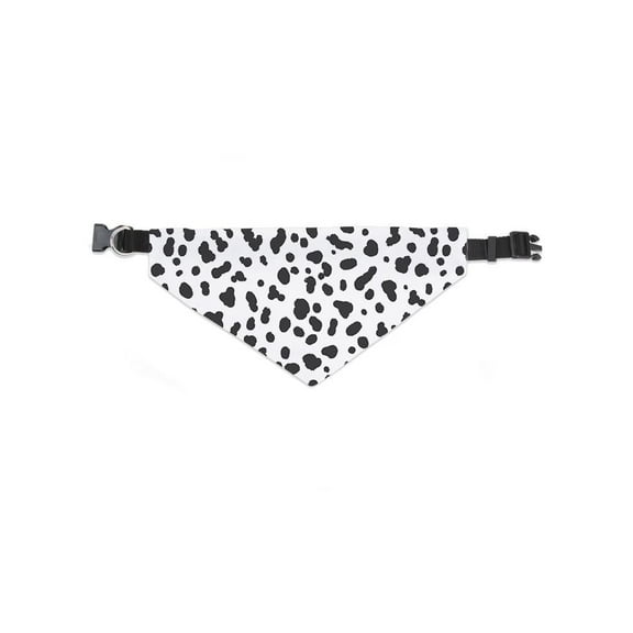 Dalmatian Fur Print Pattern Bandana -Image by Shutterstock, Large